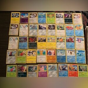 Assorted Trading Card Game Set